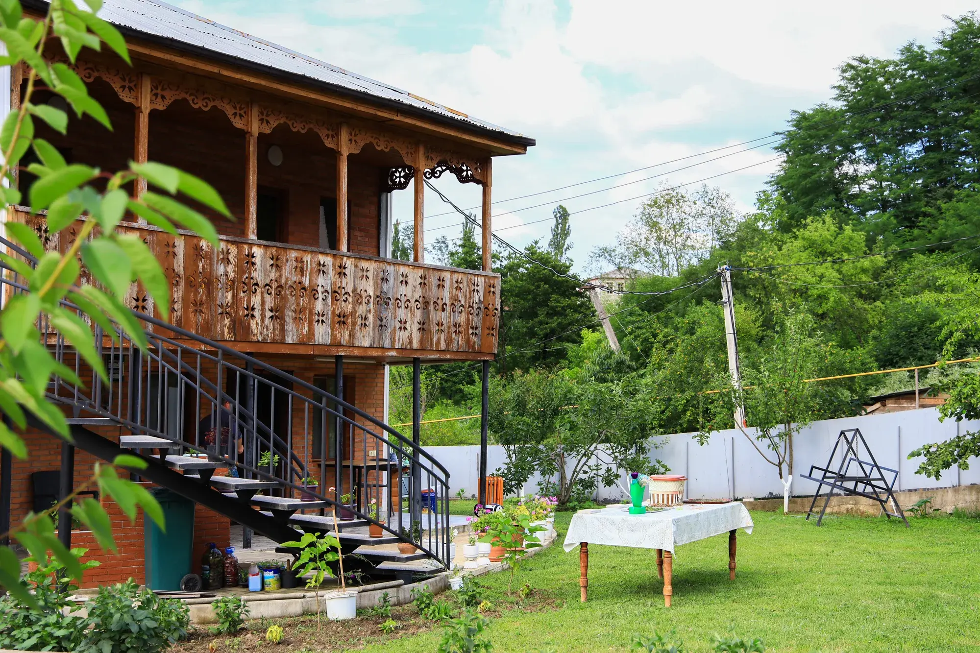 Villa Tabakini — ბაღი, ყვავილები და დეტალები